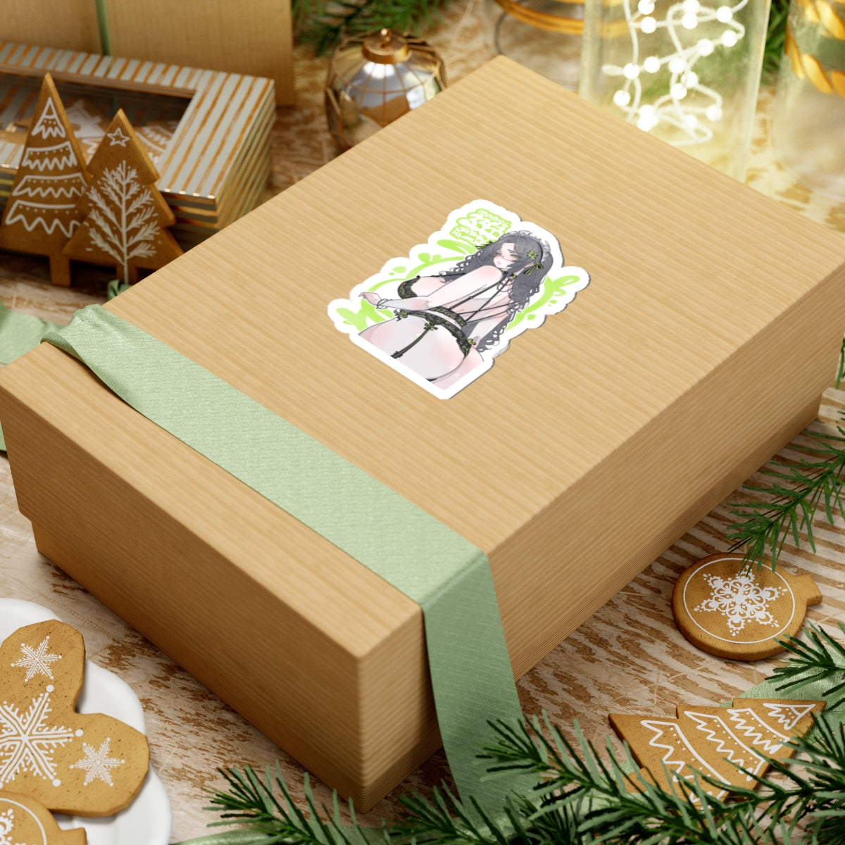 3353 - 绿 / green v2 Stickers