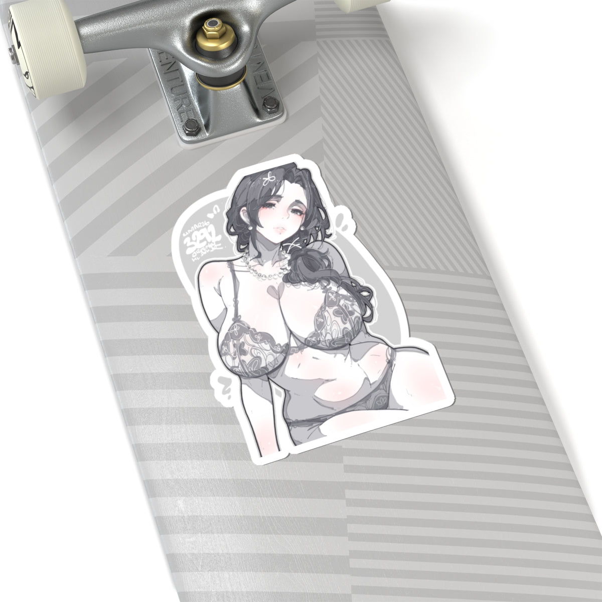 3292 - 灰 / grey v2 Stickers