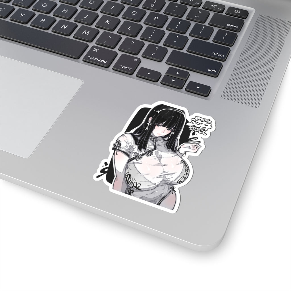 3277 - 黑 / black v1 Stickers
