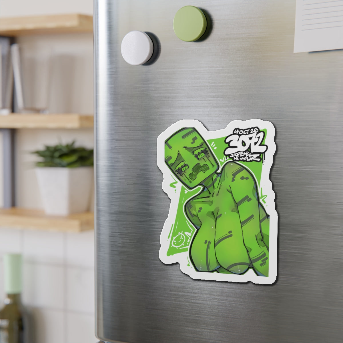 3072 - 绿 / green Magnets