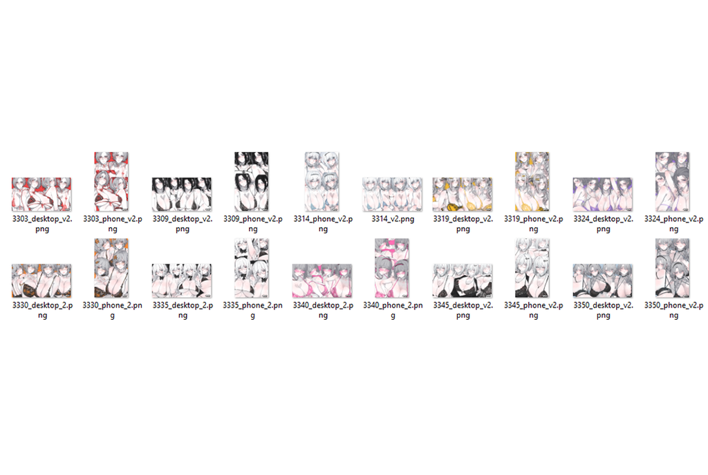 Digital Artbook Vol. 05 : Lingerie Edition