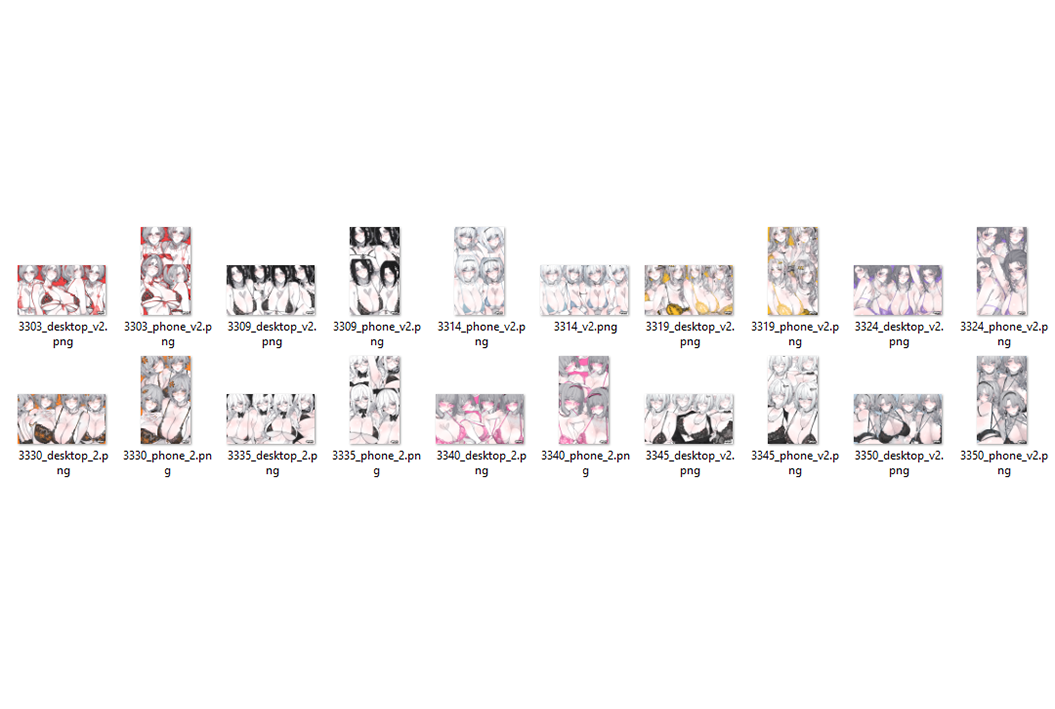Digital Artbook Vol. 05 : Lingerie Edition