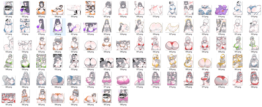 Digital Artbook Vol. 03 : Lingerie Edition