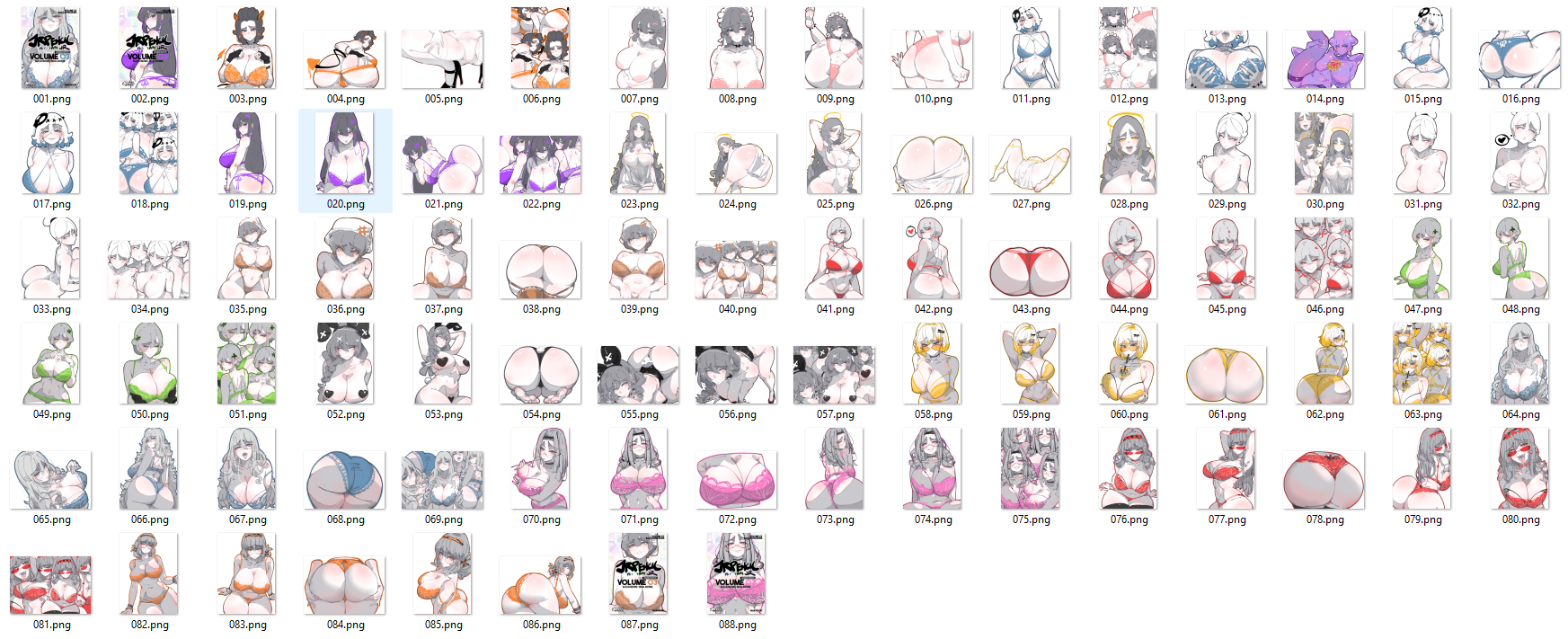 Digital Artbook Vol. 03 : Lingerie Edition