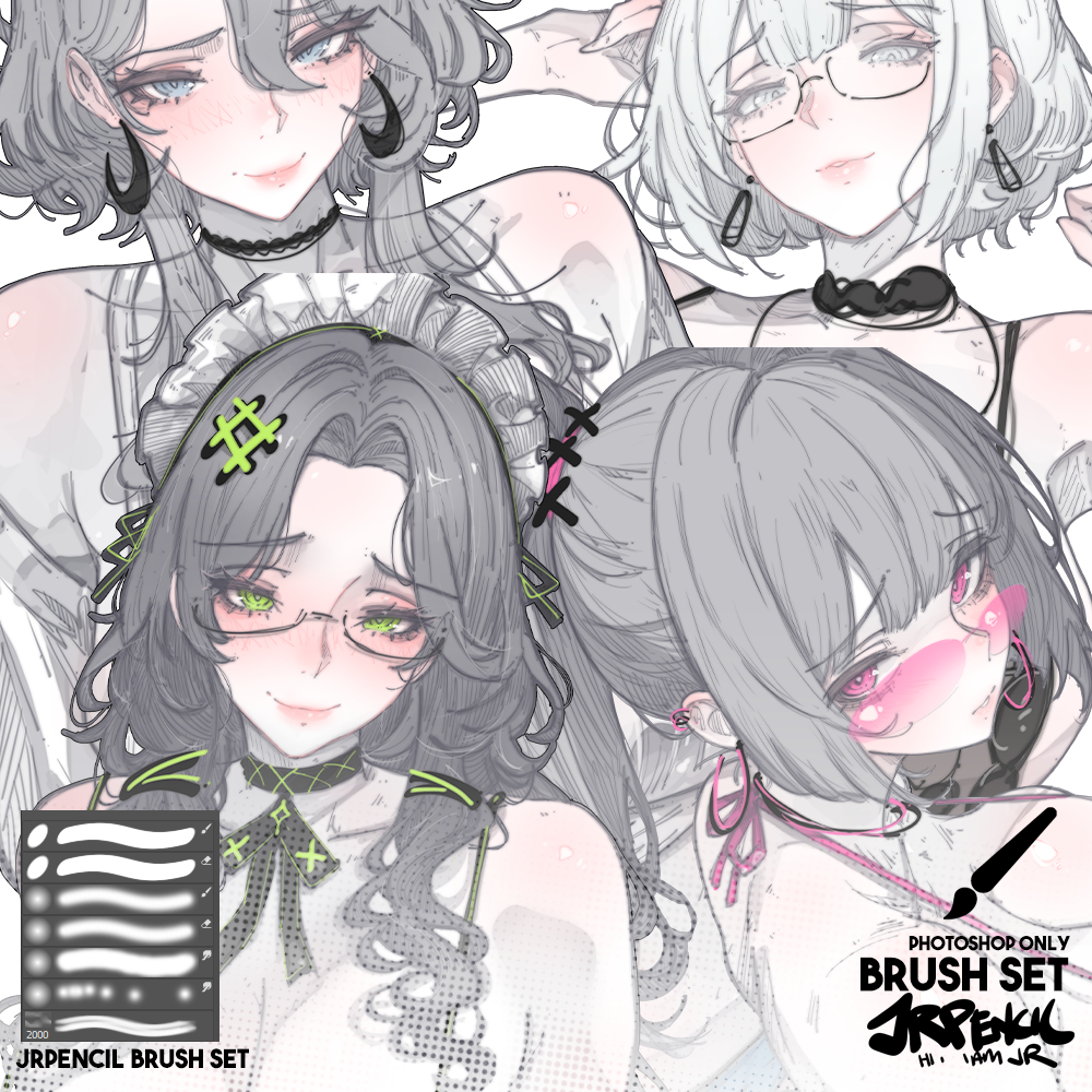 Jrpencil Brush Set