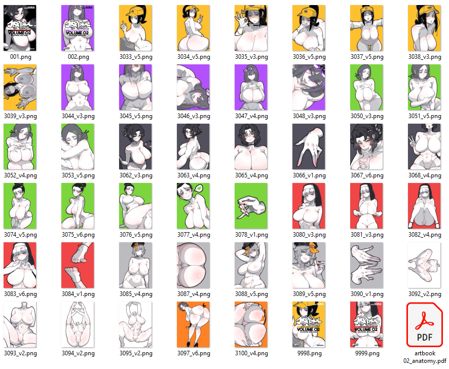 Digital Artbook Vol. 02 : Anatomy Edition