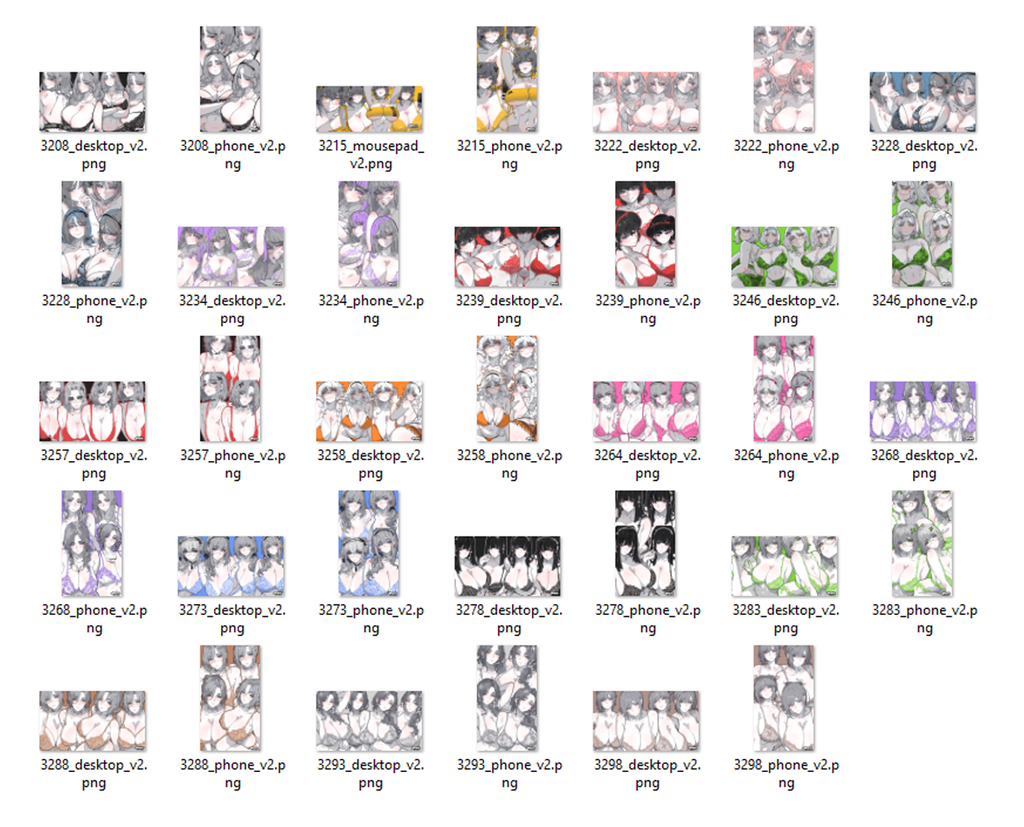 Digital Artbook Vol. 04 : Lingerie Edition