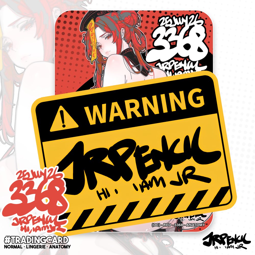 3368 - 红 / Red Trading Cards